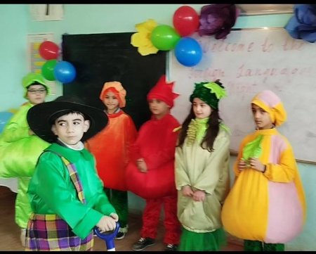 Goranboy şəhər 2 nömrəli tam orta ümumtəhsil məktəbində “Xarici dili gecəsi”  fənn tədbiri keçirilib