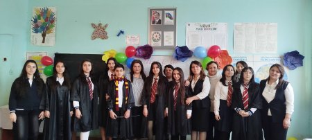 Goranboy şəhər 2 nömrəli tam orta ümumtəhsil məktəbində “Xarici dili gecəsi”  fənn tədbiri keçirilib