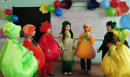 Goranboy şəhər 2 nömrəli tam orta ümumtəhsil məktəbində “Xarici dili gecəsi”  fənn tədbiri keçirilib