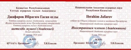 Bitki Mühafizəsi və Texniki Bitkilər Elmi-Tədqiqat İnstitutunun Direktoru