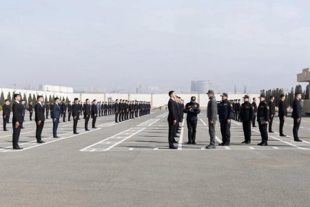 Vilayət Eyvazov Bakıda sıra baxışı keçirdi