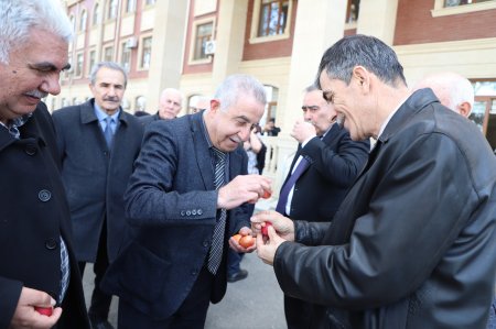 Bitki Mühafizə və Texniki Bitkilər Elmi-Tədqiqat İnstitutunda əməkdaşlar üçün Novruz şənliyi keçirilib