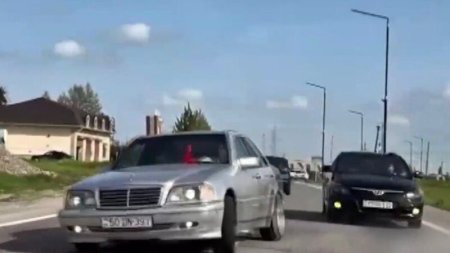 Toy karvanında avtoxuliqanlıq etdilər, sosial şəbəkədə paylaşdılar