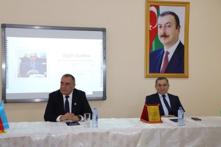 Bitki mühafizəsi sahəsinin tanınmış alimi Elçin Xəlilovun yubiley tədbiri keçirilib