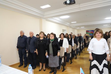 Bitki mühafizəsi sahəsinin tanınmış alimi Elçin Xəlilovun yubiley tədbiri keçirilib