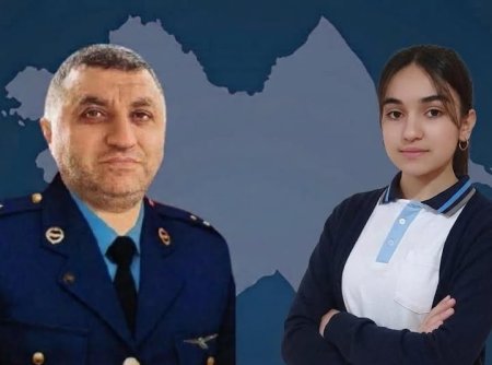 Şəhid qızı Ayan Niftəliyeva buraxılış imtahanında yüksək nəticə göstərib