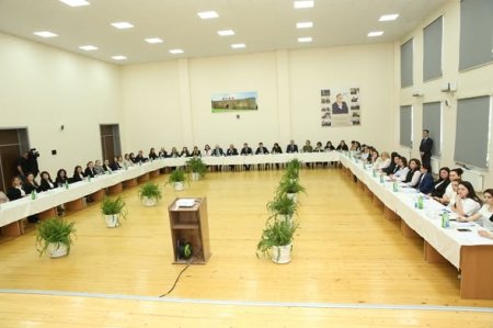 Bakı Slavyan Universiteti və Gəncə-Daşkəsən Regional Təhsil İdarəsinin birgə təşkilatçılığı ilə Xarici Dil Müəllimlərinin I Regional Forumu keçirilib