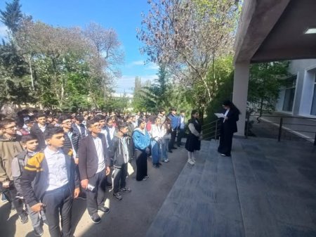 Dağlıq Şirvan Regional Təhsil İdarəsi üzrə “Əlaçı” intellektual oyununun seçim turu keçirilib