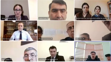 Respublika fənn olimpiadalarının final mərhələsinə vəsiqə qazanan şagirdlərlə görüş keçirilib