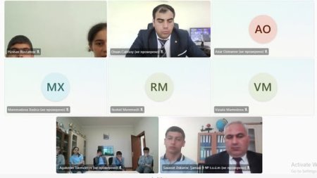 Respublika fənn olimpiadalarının final mərhələsinə vəsiqə qazanan şagirdlərlə görüş keçirilib