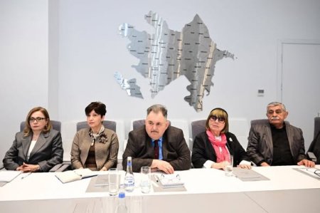 Bu gün mədəniyyət naziri Adil Kərimlinin iştirakı ilə keçirilən müzakirədə sənət tənqidinin əsas problemləri və inkişaf istiqamətləri nəzərdən keçirilib