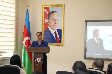 Bitki Mühafizə və Texniki Bitkilər ETİ-də Ulu Öndər Heydər Əliyevin 103-cü ildönümünə həsr olunmuş tədbir keçirilib