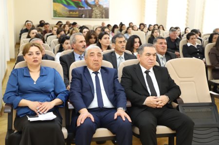 Bitki Mühafizə və Texniki Bitkilər ETİ-də Ulu Öndər Heydər Əliyevin 103-cü ildönümünə həsr olunmuş tədbir keçirilib