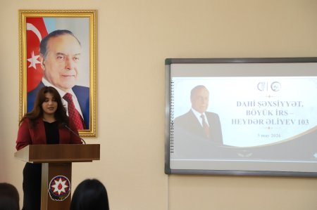 Bitki Mühafizə və Texniki Bitkilər ETİ-də Ulu Öndər Heydər Əliyevin 103-cü ildönümünə həsr olunmuş tədbir keçirilib