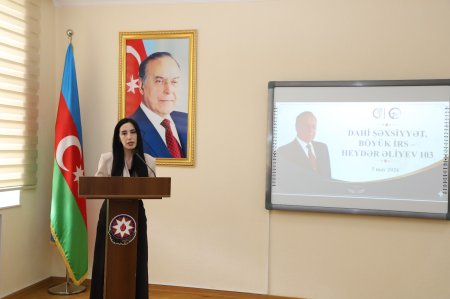 Bitki Mühafizə və Texniki Bitkilər ETİ-də Ulu Öndər Heydər Əliyevin 103-cü ildönümünə həsr olunmuş tədbir keçirilib