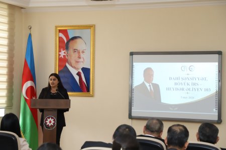 Bitki Mühafizə və Texniki Bitkilər ETİ-də Ulu Öndər Heydər Əliyevin 103-cü ildönümünə həsr olunmuş tədbir keçirilib