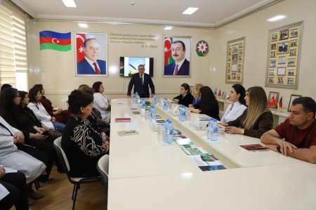 Bitki Mühafizə və Texniki Bitkilər ETİ-də “12 May – Beynəlxalq Bitki Sağlamlığı Günü” münasibətilə tədbir keçirilib