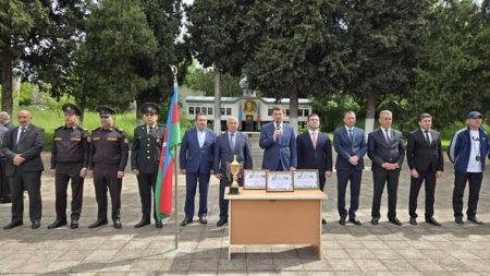 “Şahin” hərbi-idman oyununun zona birinciliyi keçirilmişdir