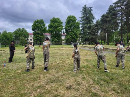 “Şahin” hərbi-idman oyununun zona birinciliyi keçirilmişdir