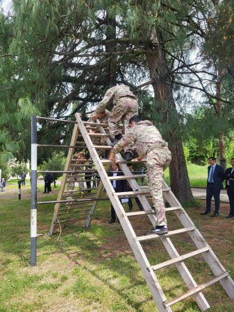 “Şahin” hərbi-idman oyununun zona birinciliyi keçirilmişdir