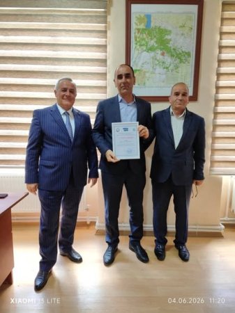 5 İyun – Su Təsərrüfatı və Meliorasiya İşçilərinin Peşə Bayramı münasibətilə İsmayıllı Su Meliorasiya Sistemlərinin İstismarı İdarəsində tədbir keçirilib