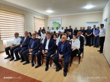 5 İyun – Su Təsərrüfatı və Meliorasiya İşçilərinin Peşə Bayramı münasibətilə İsmayıllı Su Meliorasiya Sistemlərinin İstismarı İdarəsində tədbir keçirilib