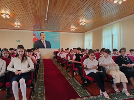  “Narkomaniyaya qarşı mübarizə sağlam həyat təminatıdır” mövzusunda seminar keçirilib