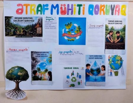 Mərkəzi Aran Regional Təhsil İdarəsinin tabeliyində fəaliyyət göstərən ümumi təhsil müəssisələrində may ayı “həyat bilgisi-təbiət” aylığı elan edilmişdir