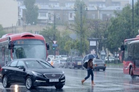 Bakıya leysan və dolu yağacaq - Əhaliyə xəbərdarlıq
