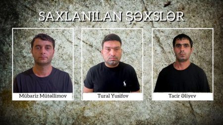Şirvanda obyektdən naqil oğurlayanlar saxlanıldı