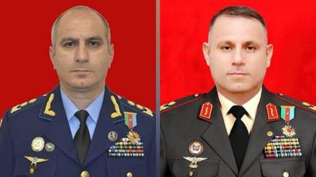 Bu gün təltif olunan generalların dosyesi