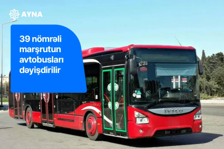 Daha bir marşrutun hərəkət sxemi və avtobusları dəyişdirilir - Gedişhaqqı isə...