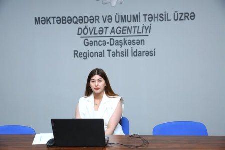 Gəncə-Daşkəsən Regional Təhsil İdarəsinin Mərkəzləşdirilmiş mühasibatlığının Təsərrüfat istismar qrupunun rəhbəri vəzifəsinə işə qəbul müsabiqəsinin müsahibə mərhələsi keçirilib