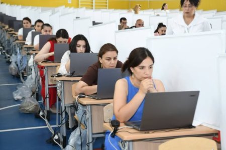 Müəllimlərin işə qəbulu üzrə müsabiqənin test imtahanı mərhələsinə başlanılıb