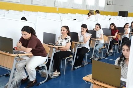 Müəllimlərin işə qəbulu üzrə müsabiqənin test imtahanı mərhələsinə başlanılıb