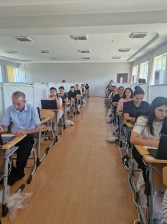 Müəllimlərin işə qəbulu üzrə müsabiqənin test imtahanı mərhələsinə başlanılıb