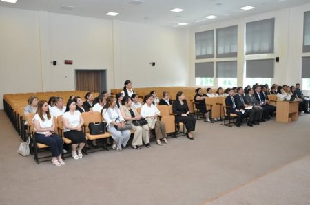 Məktəbəqədər təhsil müəssisələrinin müdirləri ilə görüş keçirilib