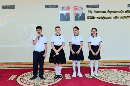 Yevlax şəhəri İmadəddin Nəsimi adına 3 nömrəli tam orta ümumtəhsil məktəbində Milli Musiqi Günü qeyd olunub
