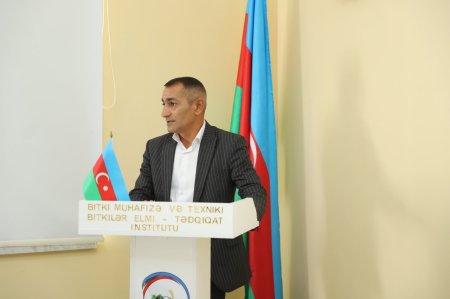 Bitki Mühafizə və Texniki Bitkilər ETİ-də Dövlət Proqramından irəli gələn  vəzifələr müzakirə olunub