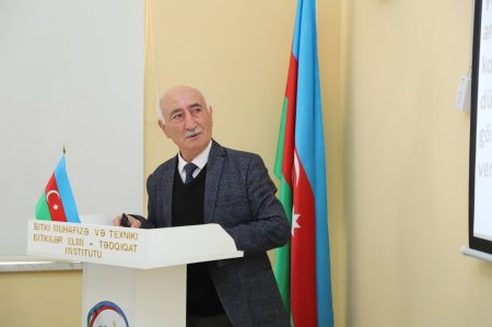 Bitki Mühafizə və Texniki Bitkilər ETİ-də Dövlət Proqramından irəli gələn  vəzifələr müzakirə olunub