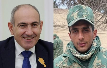 Paşinyan saxlanılan əsgərdən danışdı: Bakı heç bir tələb irəli sürmür