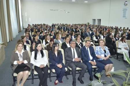 5 oktyabr – Beynəlxalq Müəllimlər Günü münasibətilə tədbir keçirilib
