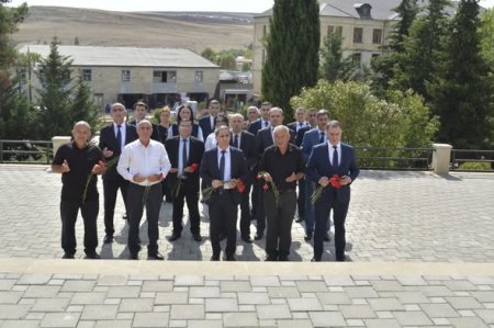 Şəhid ailə üzvləri və müharibə iştirakçıları ilə görüş keçirilib